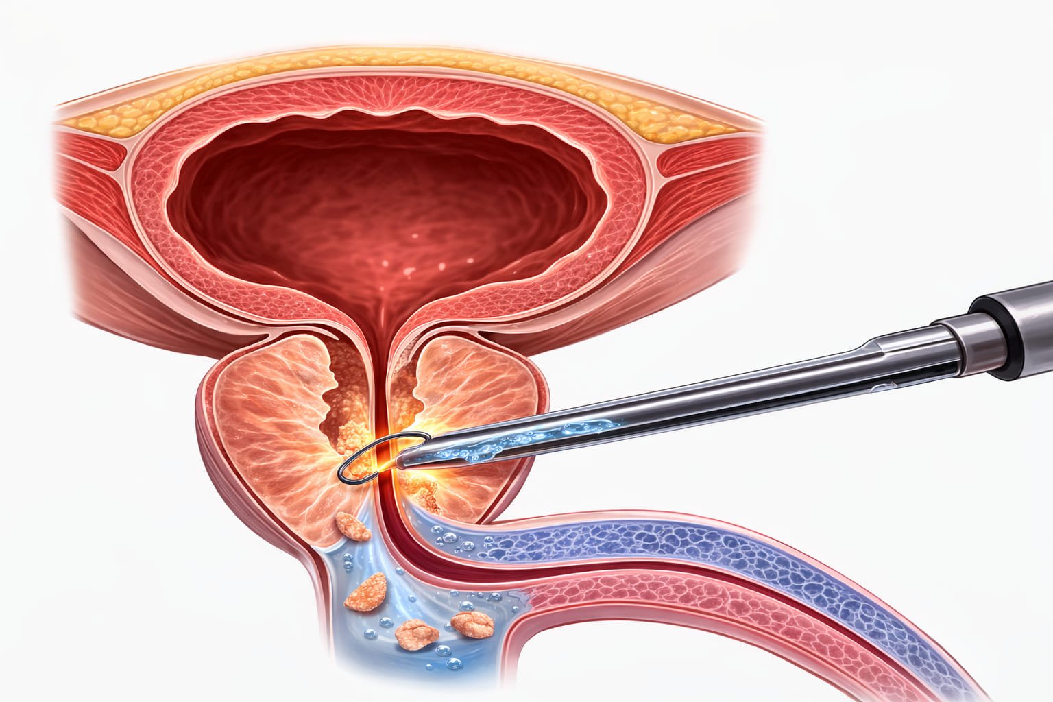 Resección transuretral de próstata (RTUP) en Puebla: Tratamiento efectivo para obstrucción urinaria